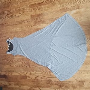 (S) NWT Hem & Thread High Low Rise Dress Full Skirt Coastal Beach Maxi Vacation